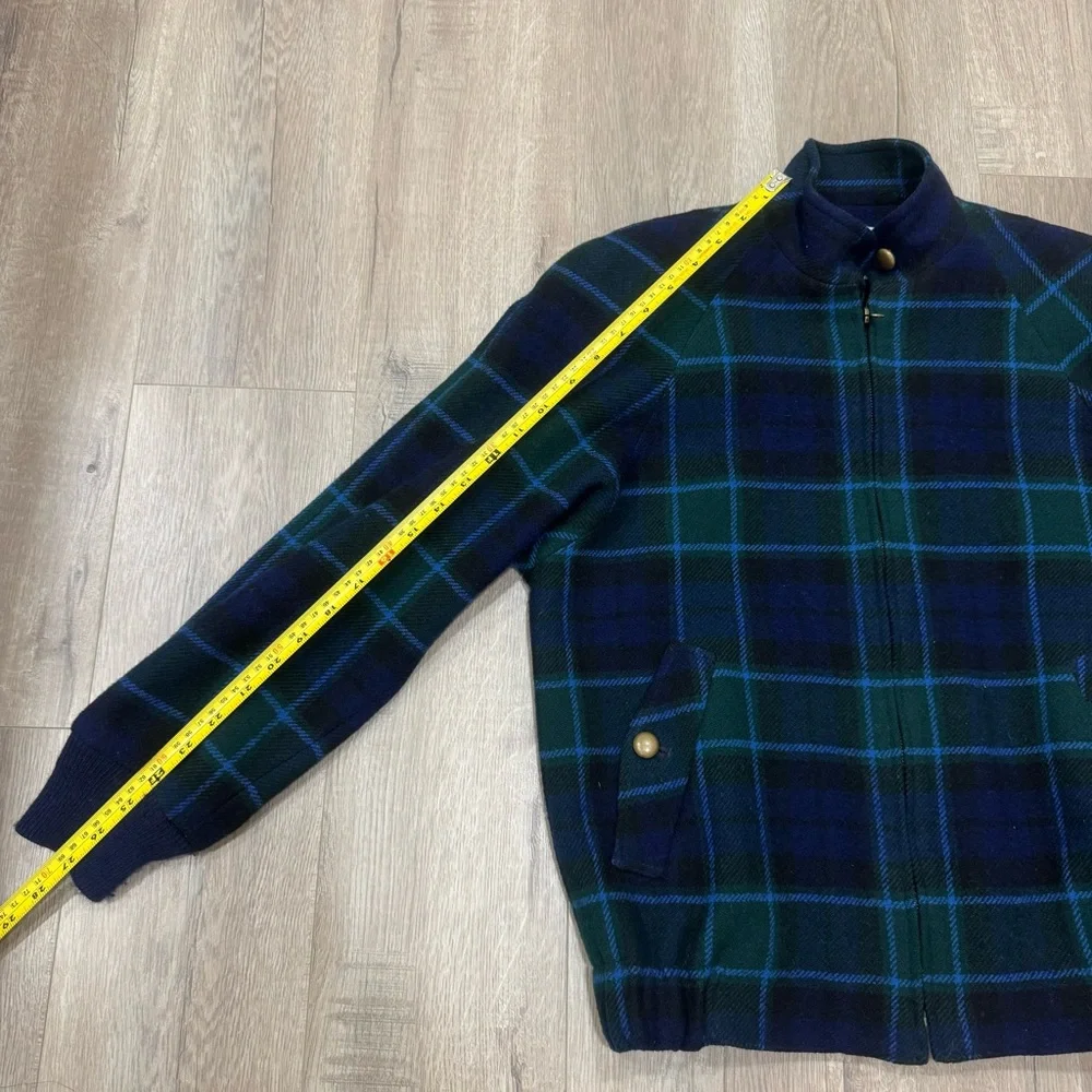 Vintage Pendleton 100% Wool  Women’s Jacket Plaid USA Made Size S-M - Picture 7 of 12